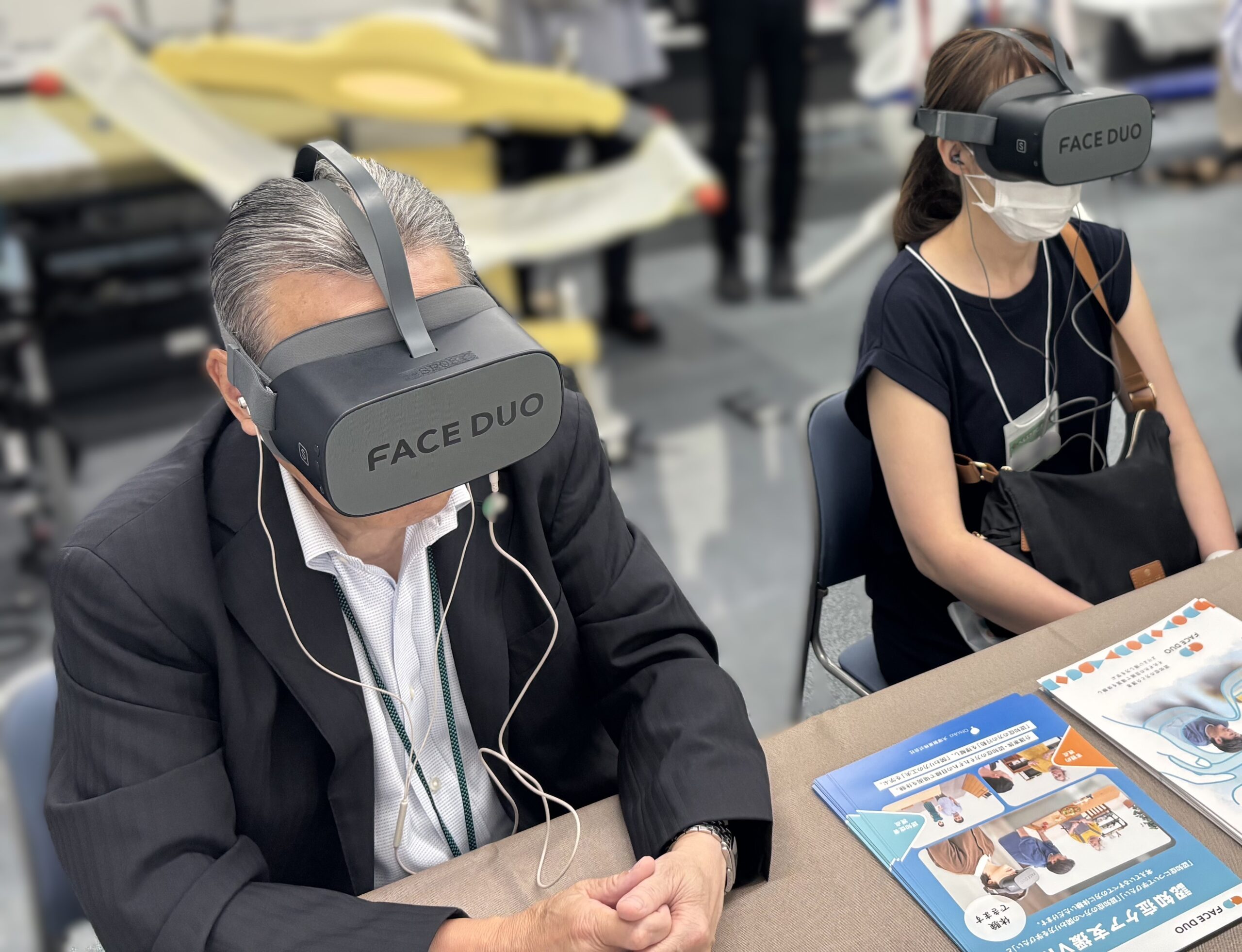 「第9回 ヘルスケア（医療・介護分野）ロボット展」での認知症ケア支援VR体験の様子がHTB北海道テレビ、TVhテレビ北海道、毎日新聞に掲載されました